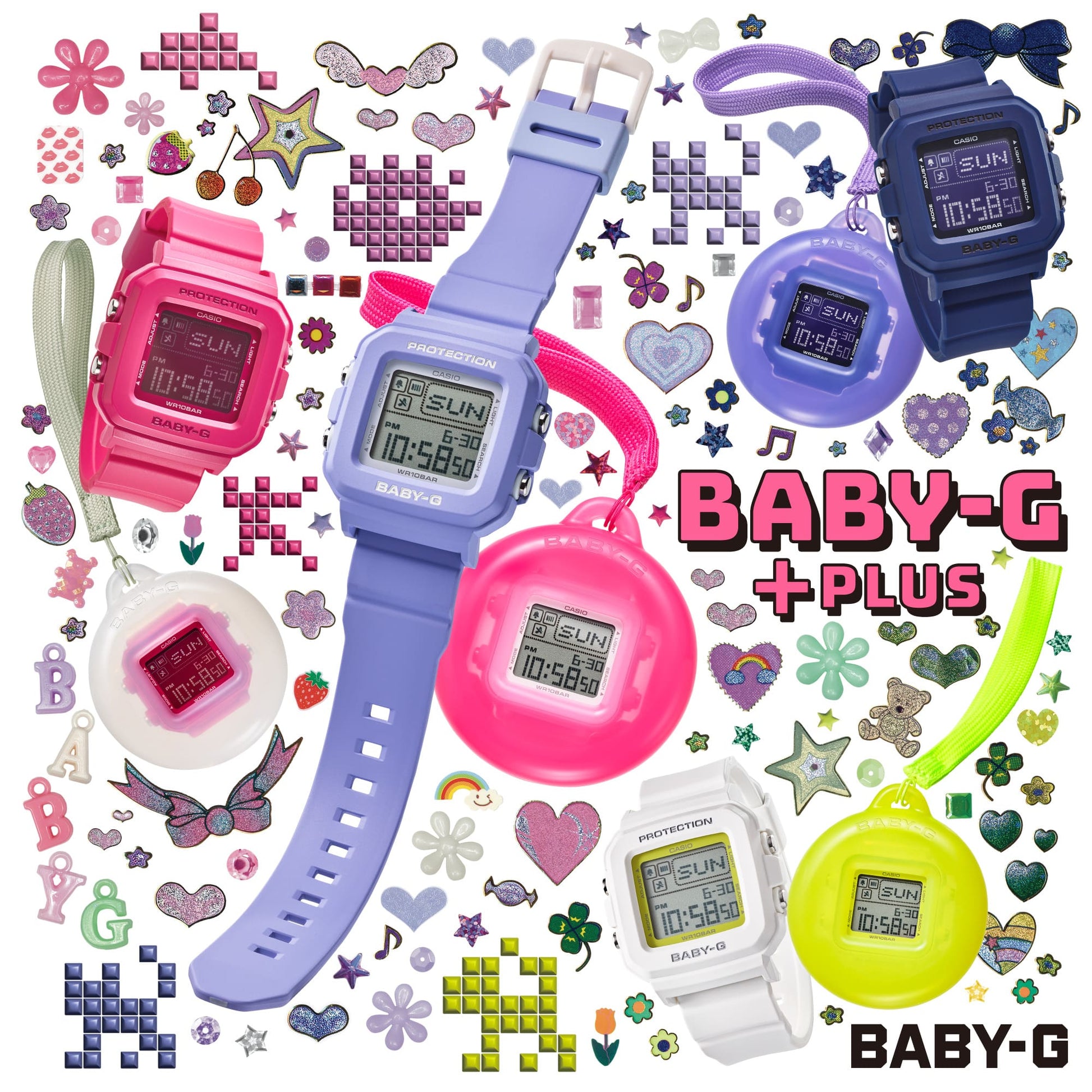 G-Shock BABY-G＋PLUS BGD-10 Series BGD10K-6