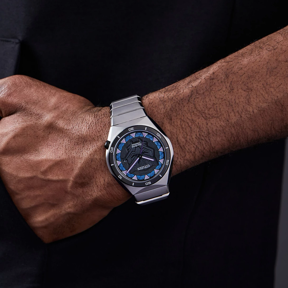 Citizen Black Panther Marvel AW1668-50W