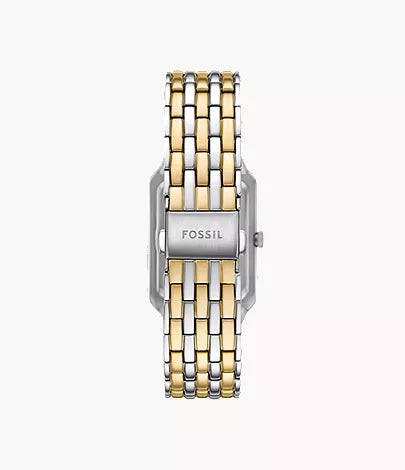 Fossils Raquel Sun Moon Multifunction Two-Tone Stainless Steel Watch ES5399