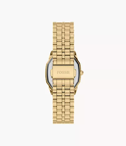 Fossils Harlow Three-Hand Gold-Tone Stainless Steel Watch ES5451