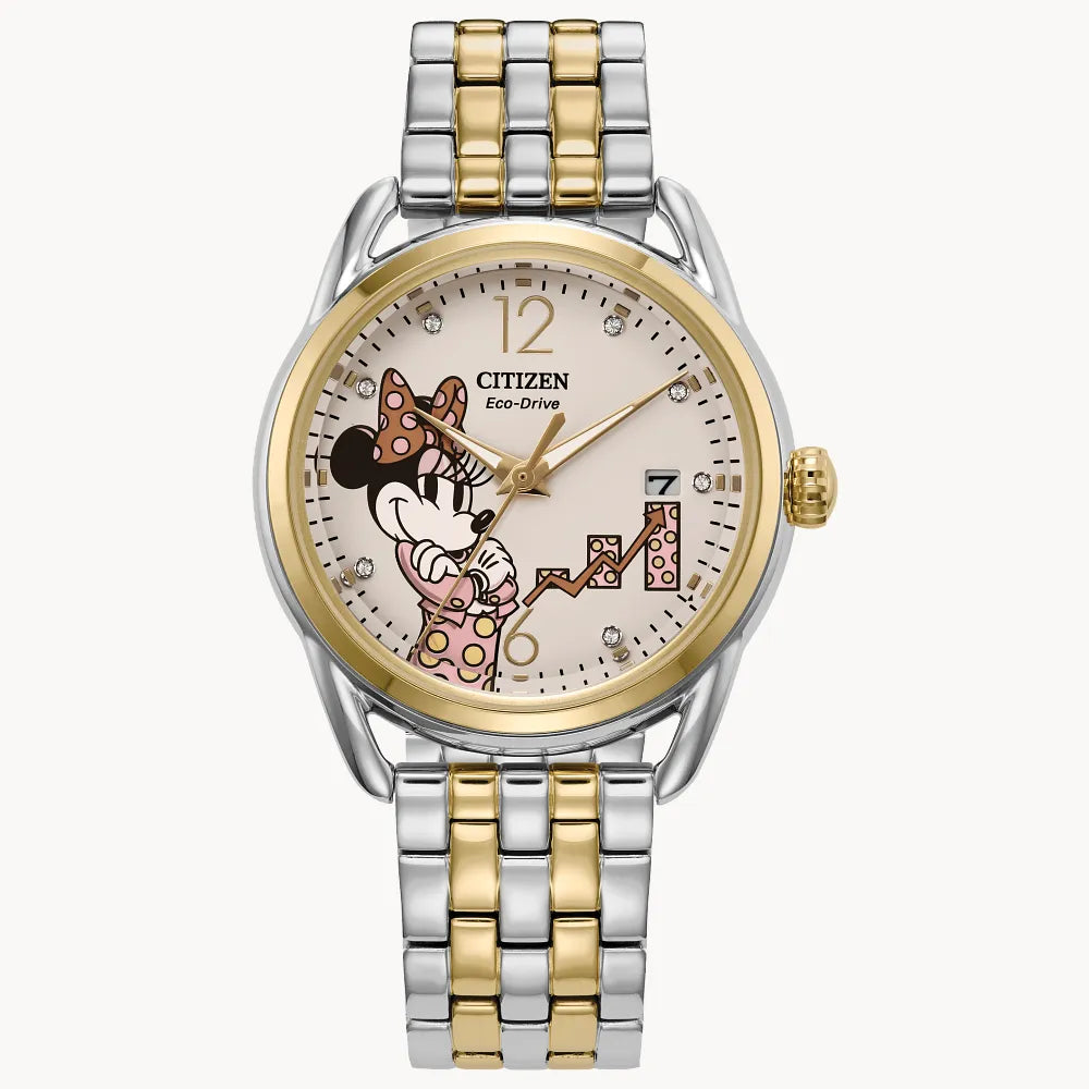 Citizen Empowered Minnie Mouse Disney FE6084-70W
