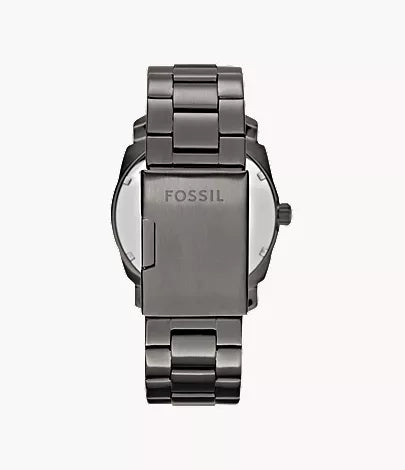 Fossils Machine Smoke Stainless Steel Watch FS4774