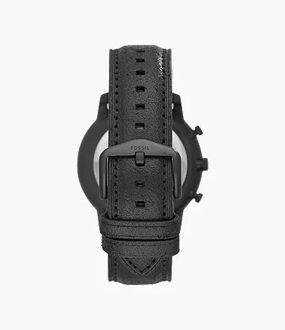 Fossil Neutra Chronograph Black Leather Watch FS5503