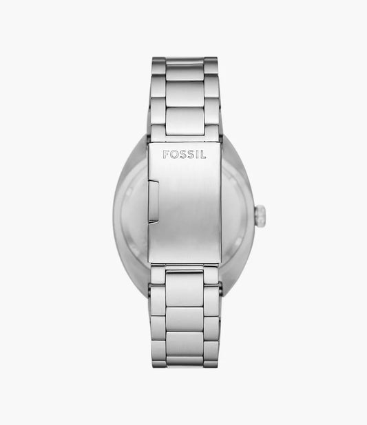 Fossil Breaker Three-Hand Date Stainless Steel Watch FS6066