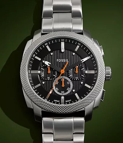 Fossils Machine Chronograph Stainless Steel Watch FS6095