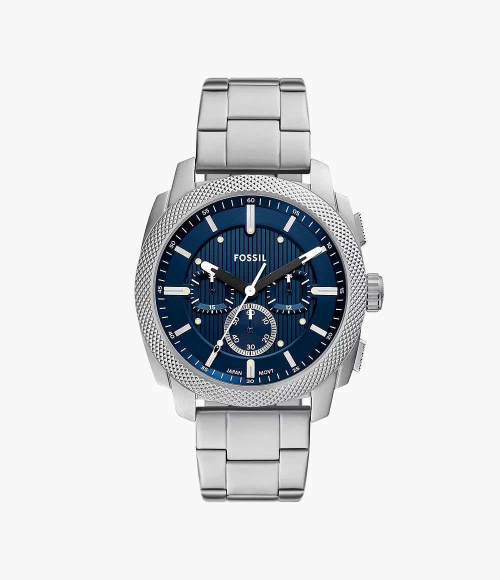 Fossils Machine Chronograph Stainless Steel Watch FS6096