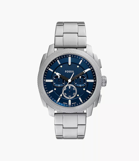 Fossils Machine Chronograph Stainless Steel Watch FS6096