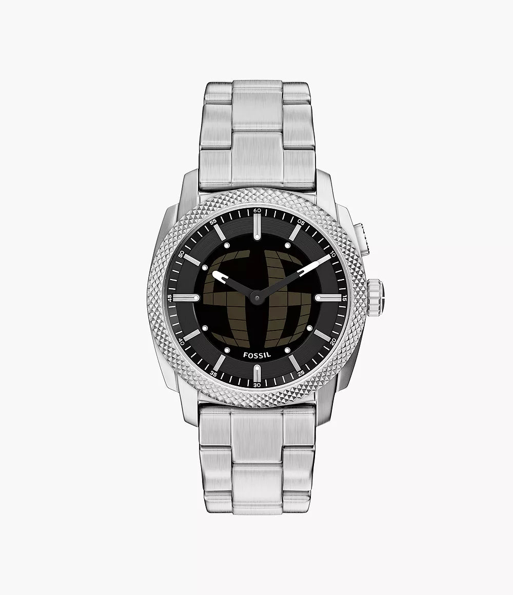 Fossil Machine Big Tic 41MM Stainless Steel Watch FS6155