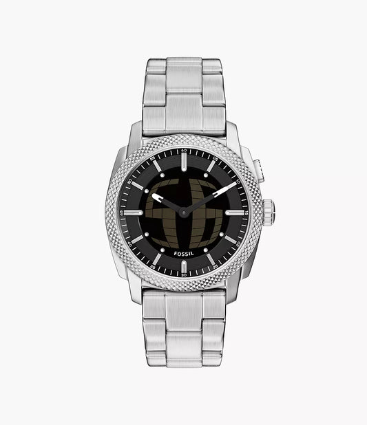 Fossil Machine Big Tic 41MM Stainless Steel Watch FS6155