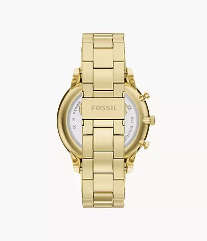 Fossils Neutra Chronograph Gold-Tone Stainless Steel Watch FS6164
