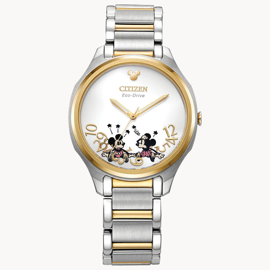 Citizen Falling Mickey & Minnie Disney EM0754-59W