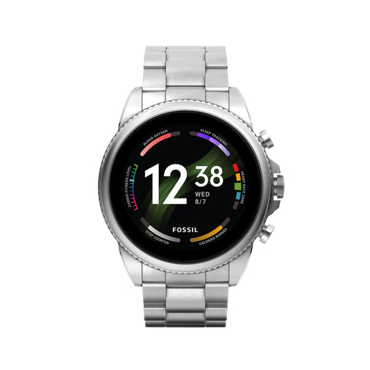 Fossil Gen 6 44mm Stainless Steel Smartwatch w/ Stainless Steel Band FTW4060V
