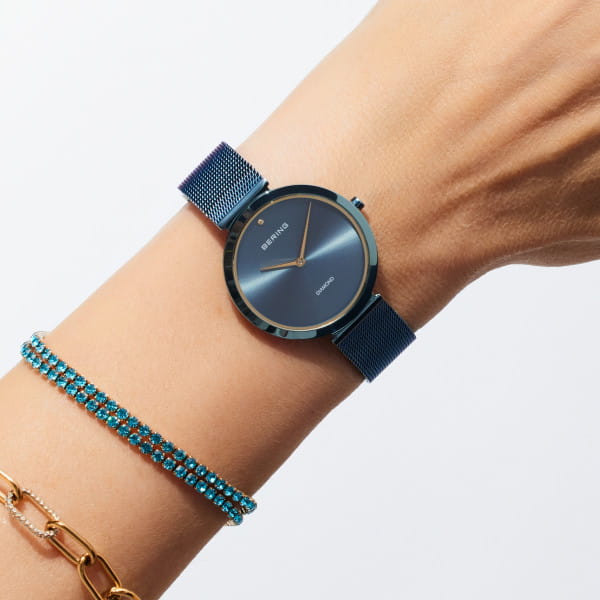 Bering charity polished blue 18132-Charity1-US