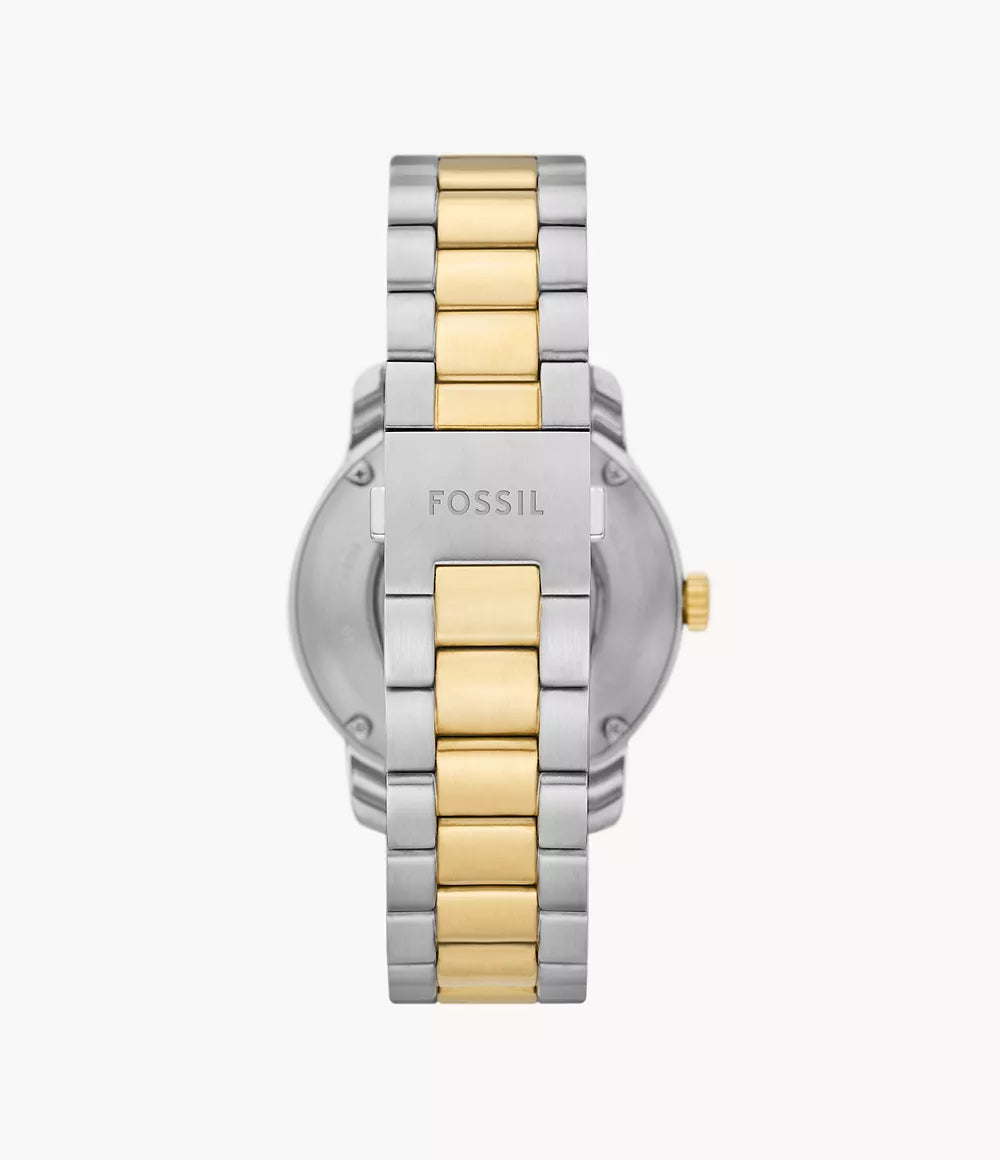 Fossils Heritage Automatic Two-Tone Stainless Steel Watch ME3230