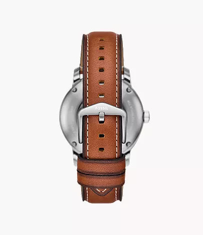 Fossils Heritage Automatic Brown Leather Watch ME3263