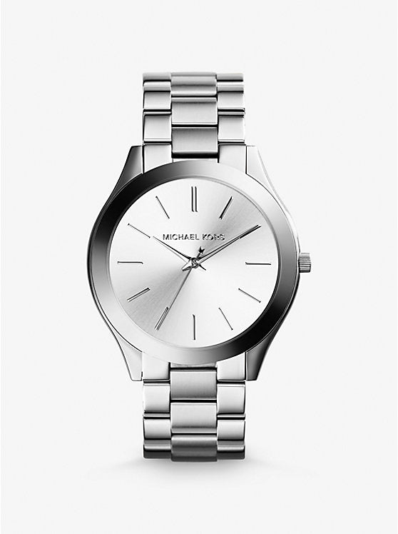 Michael Kors Runway slim silver watch MK3178