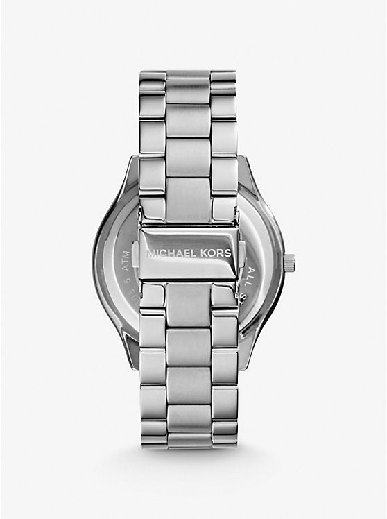 Michael Kors Runway slim silver watch MK3178