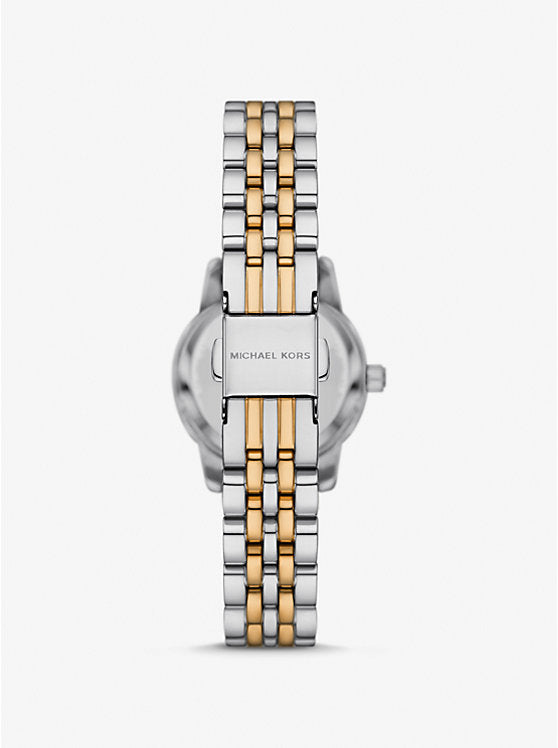 Michael Kors Lexington Two-Tone Pavé Watch and Bracelet Gift Set MK4815SET