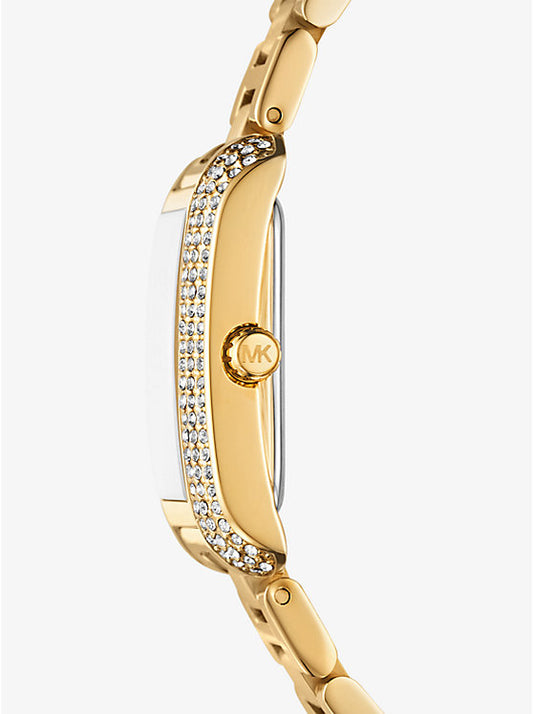 Michael Kors Emery Petite Gold-Tone Watch and Jewelry Gift Set MK4837SET