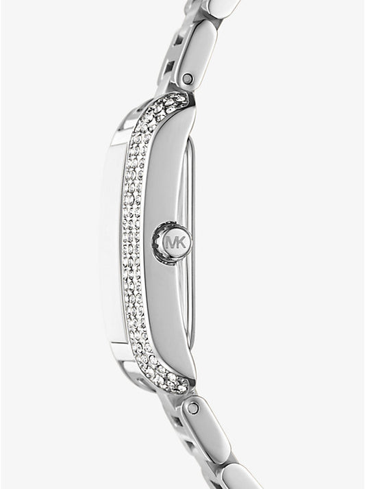 Michael Kors Emery Petite Silver-Tone Watch and Jewelry Gift Set MK4839SET