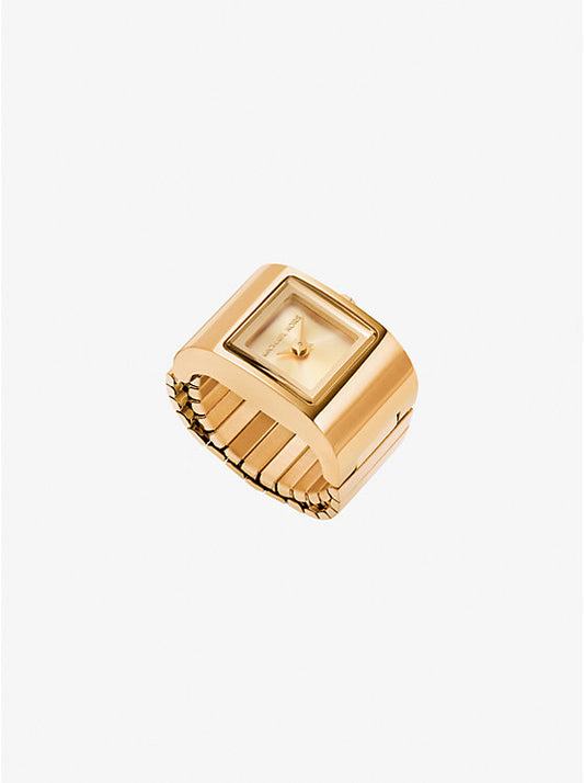 Michael Kors Darrington Gold-Tone Ring Watch MK4883