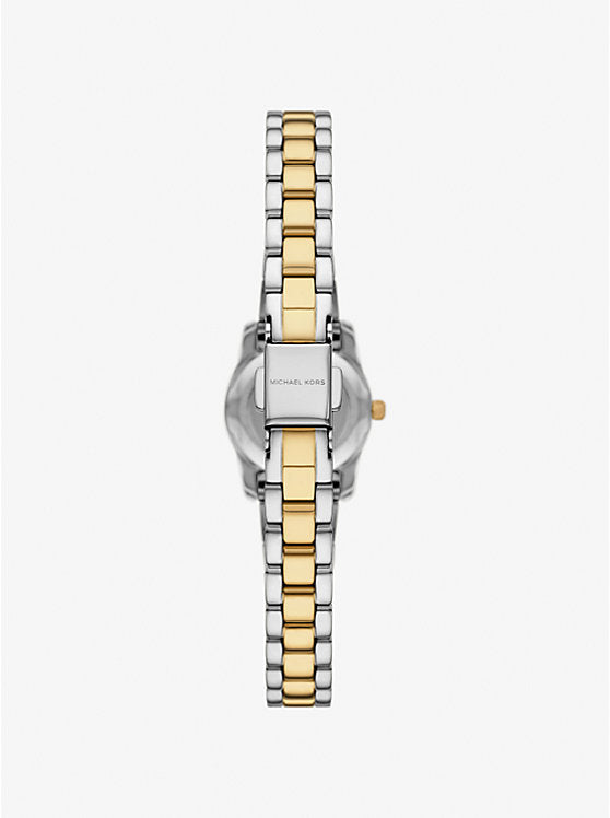 Michael Kors Lexington Two-Tone Inlaid Microwatch MK4903