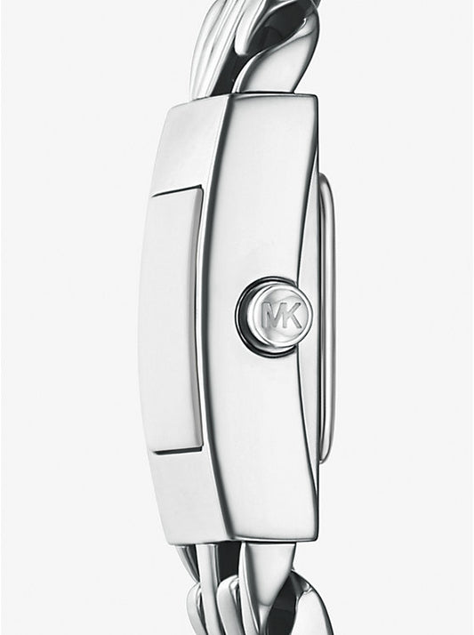 Michael Kors Darrington Mini Silver-Tone Link Watch MK4909