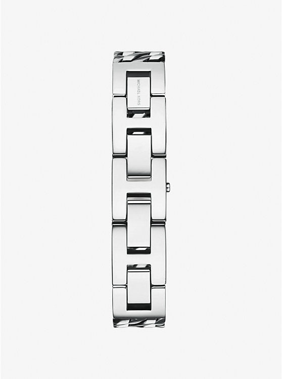 Michael Kors Darrington Mini Silver-Tone Link Watch MK4909