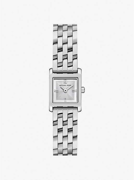 Michael Kors Georgie silver-tone micro watch MK4933