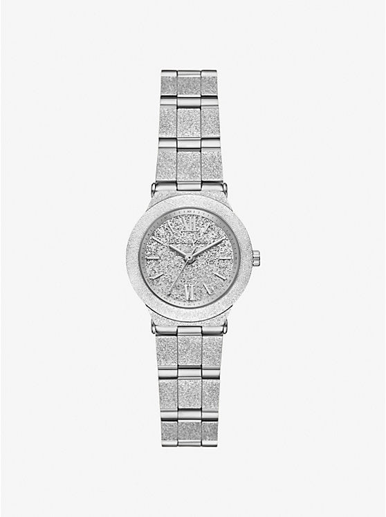 Michael Kors Reloj Billie petite en tono plateado esmerilado MK7555