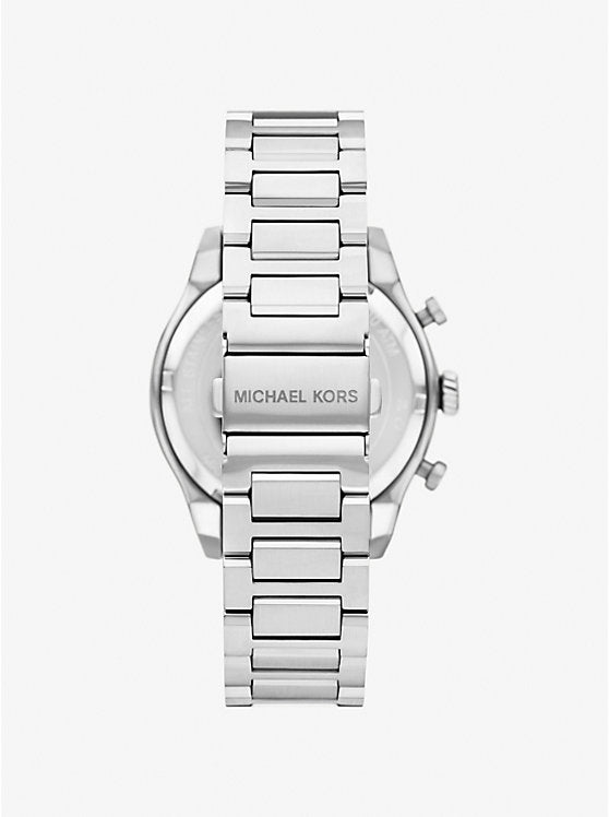 Michael Kors Oversized silver-tone Panorama watch MK9196