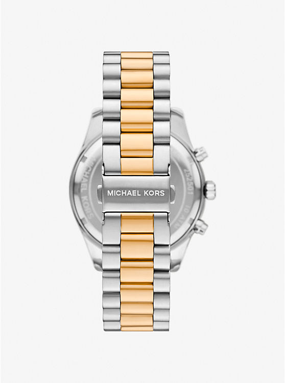 Michael Kors Lexington Oversized Two-Tone Watch MK9207