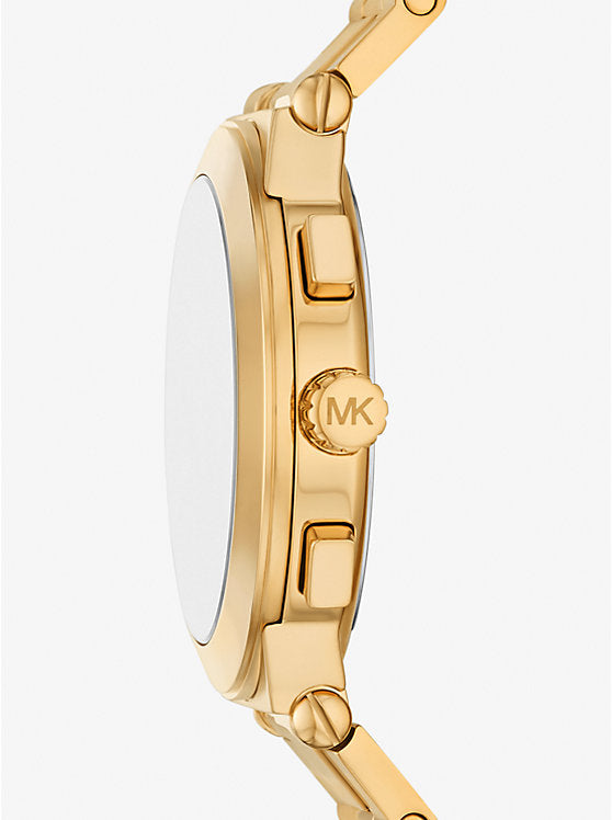 Michael Kors Oversized Billie watch in gold tone MK9220