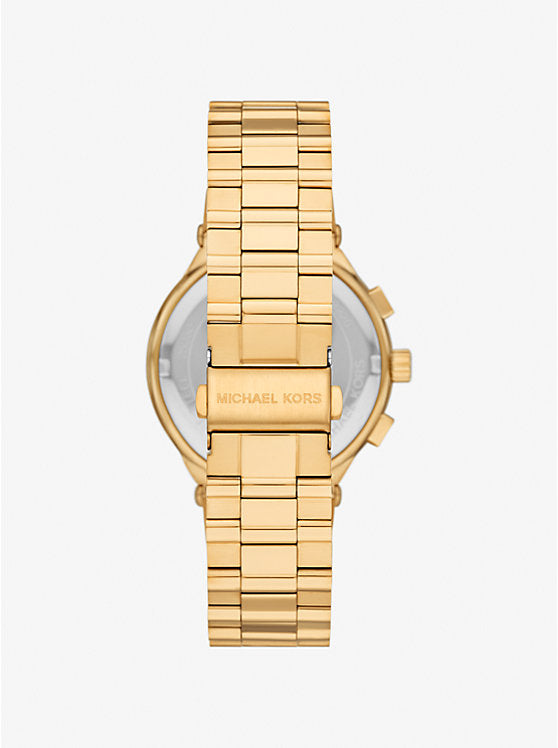 Michael Kors Oversized Billie watch in gold tone MK9220