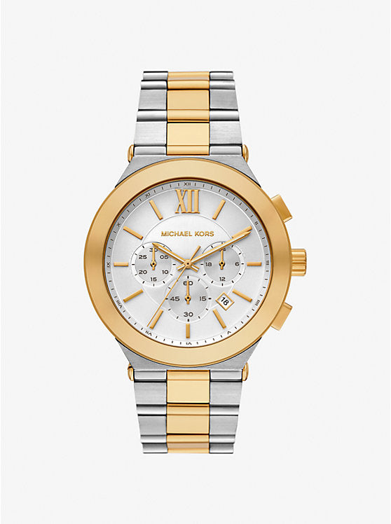 Michael Kors Billie oversized two-tone watch MK9221