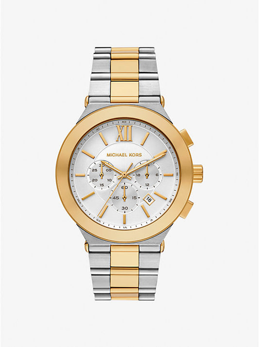 Michael Kors Billie oversized two-tone watch MK9221