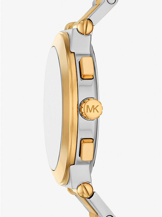 Michael Kors Billie oversized two-tone watch MK9221