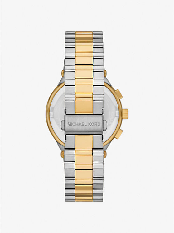 Michael Kors Billie oversized two-tone watch MK9221