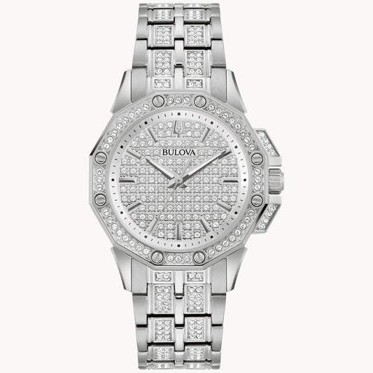 Bulova Crystal Watch 96L305