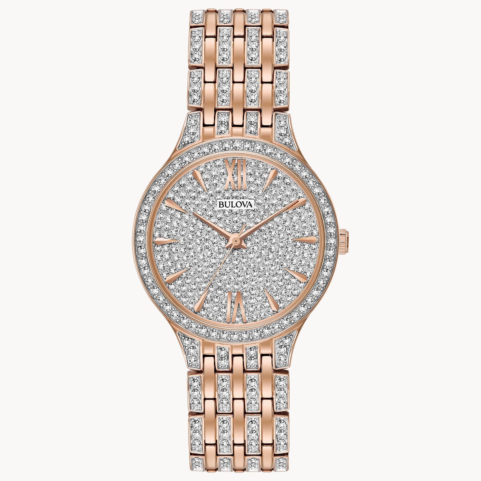 Bulova Crystal Watch 98L235