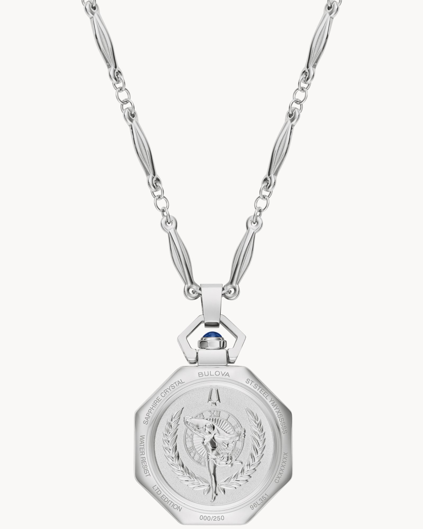 Bulova Rubaiyat Pendant Necklace Watch 96L351