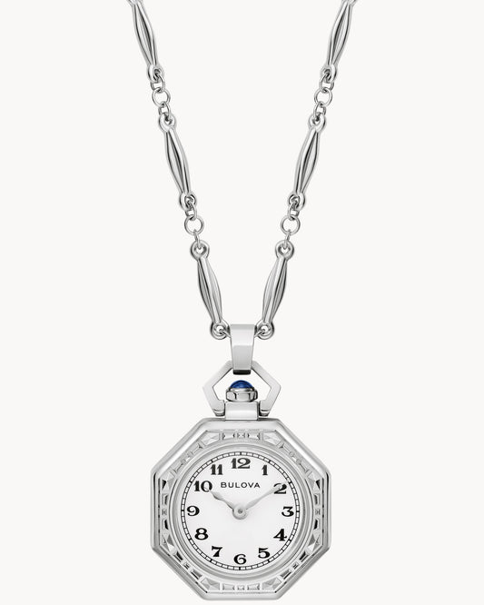 Bulova Rubaiyat Pendant Necklace Watch 96L351