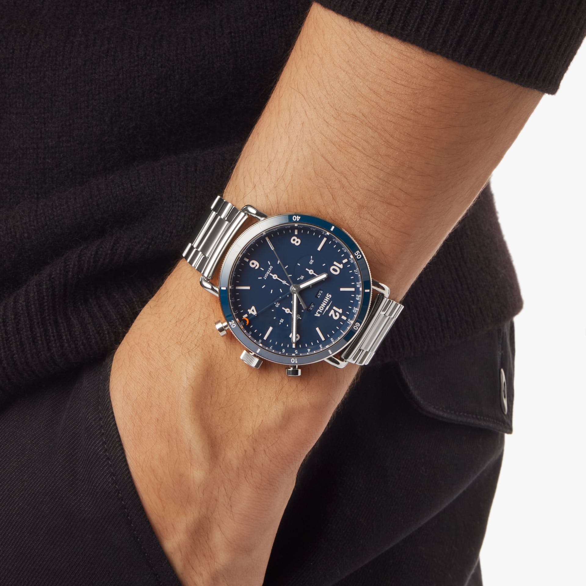 Shinola The Canfield Sport 45mm 20089890-sdt-003675891
