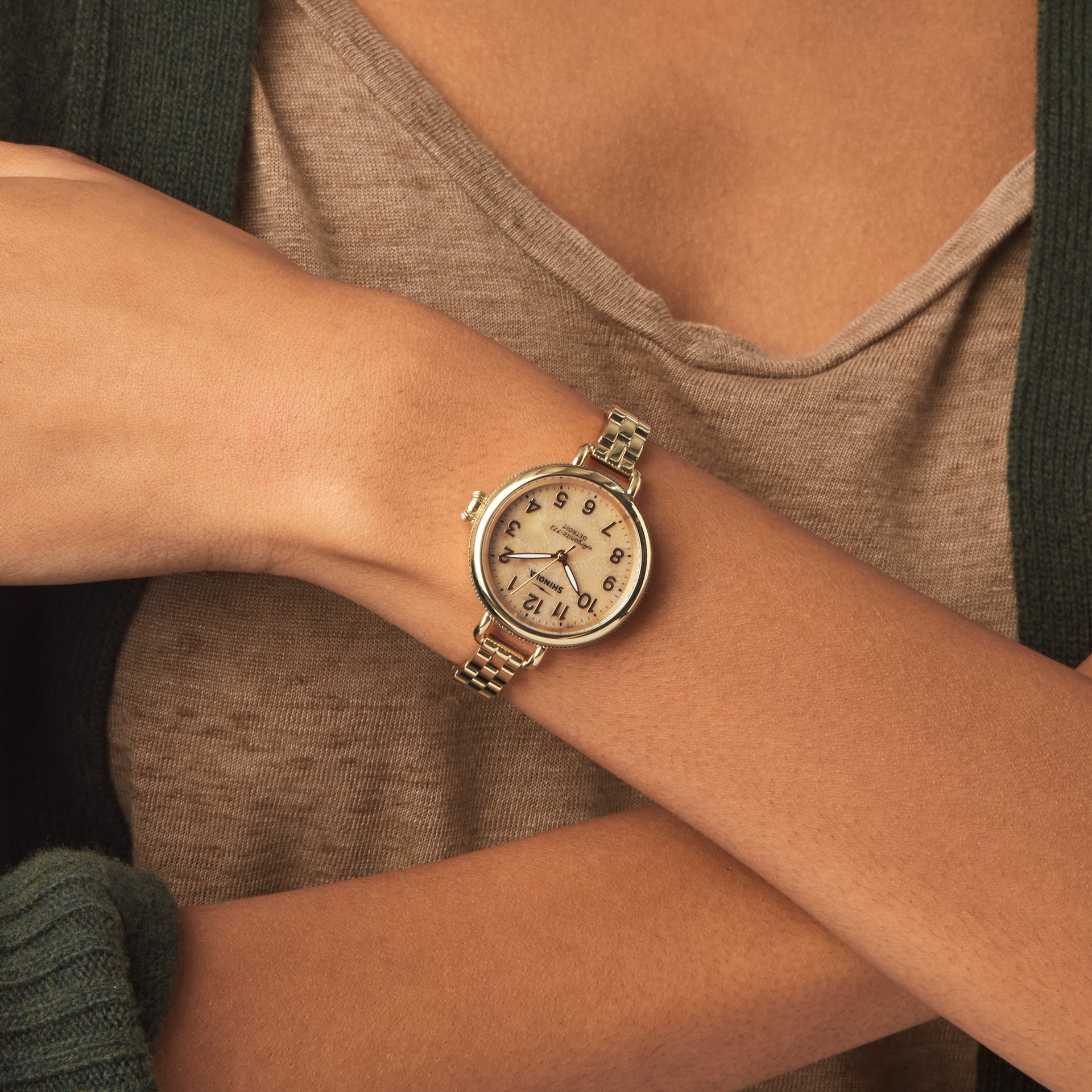 Shinola The Petoskey Birdy 34mm 20183156-sdt-007620901