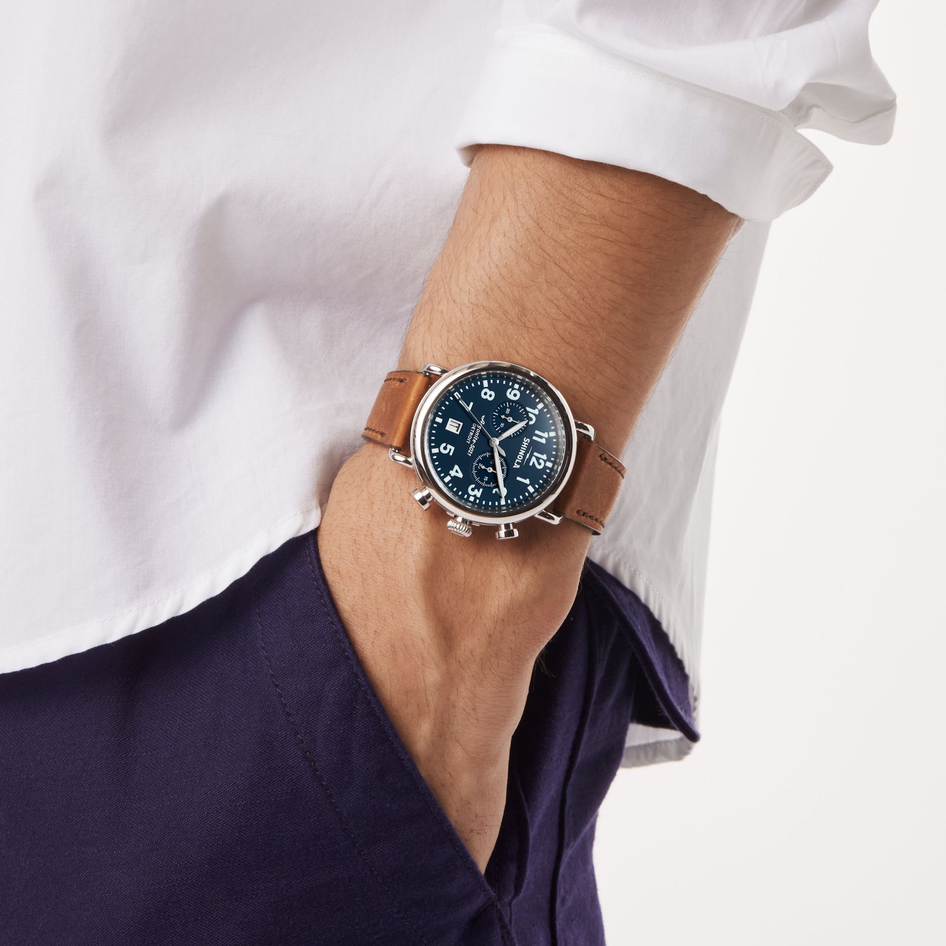 Shinola The Runwell Chrono 41mm 20194490-sdt-006107331