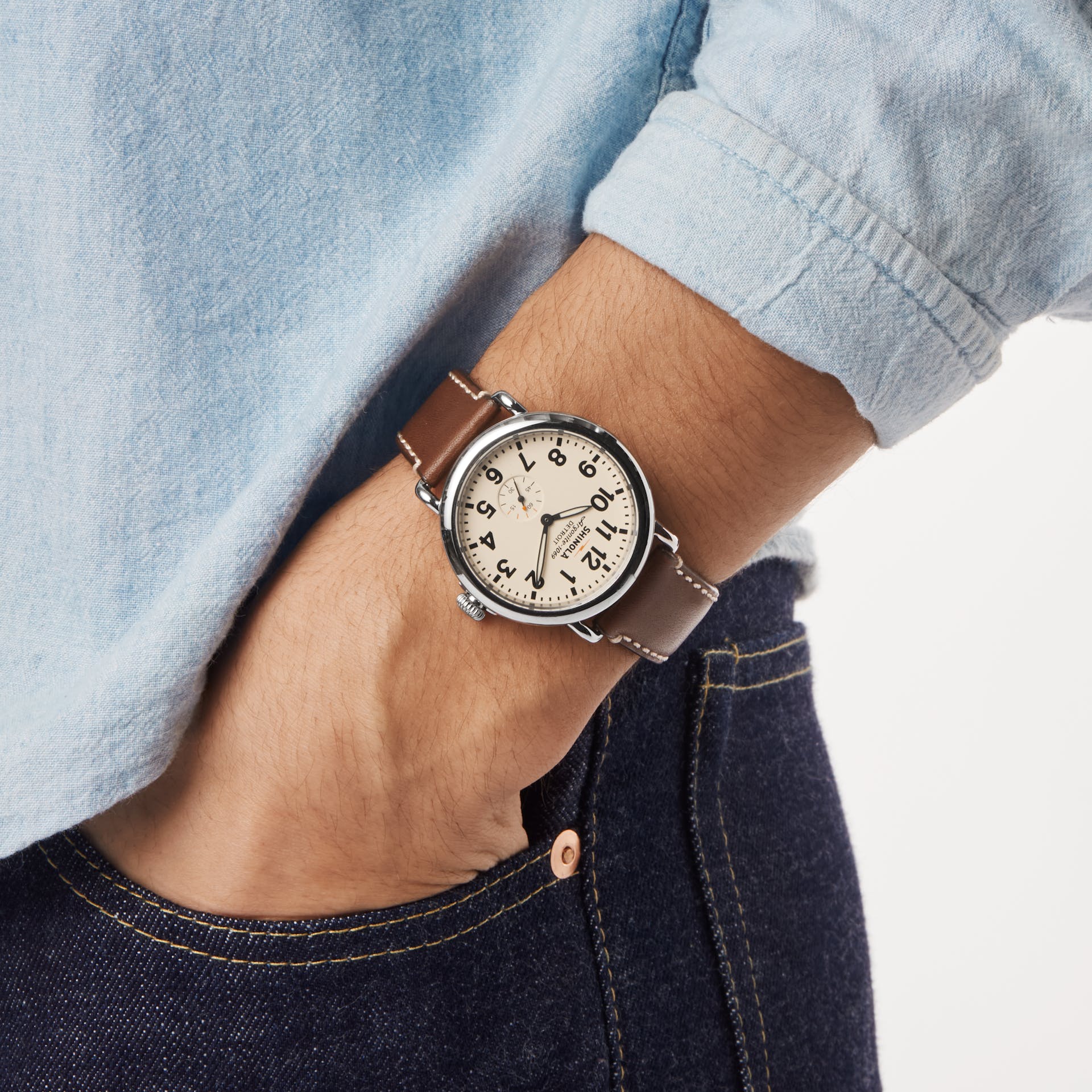 Shinola The Runwell 41mm 10000110-sdt-000009878