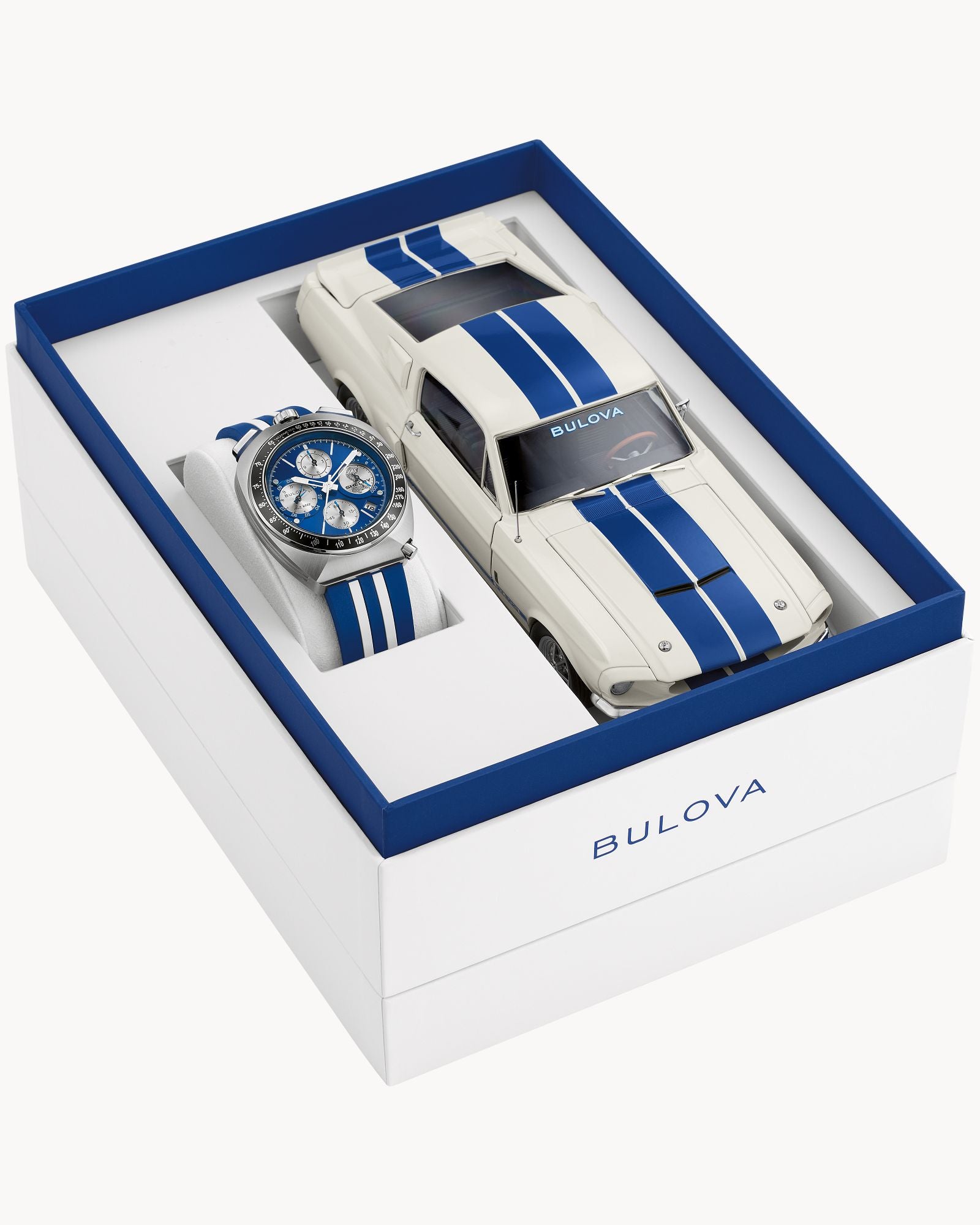 Bulova Shelby Racer Chronograph Watch 98B452