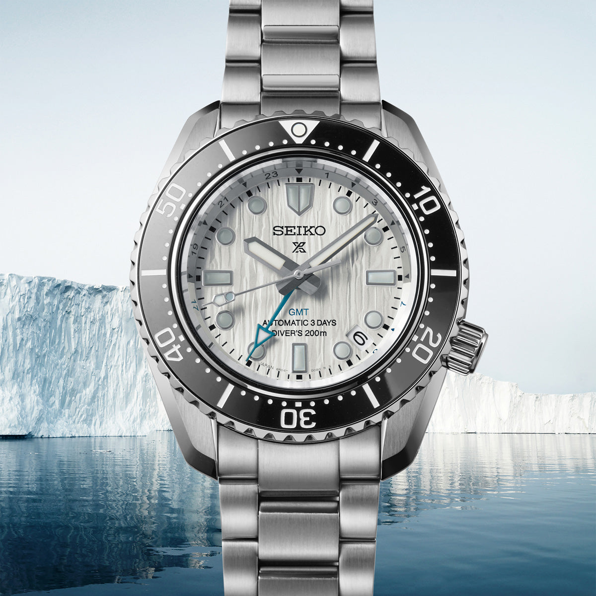 Seiko PROSPEX 1968 HERITAGE DIVER'S GMT SAVE THE OCEAN LIMITED EDITION Watch SPB439