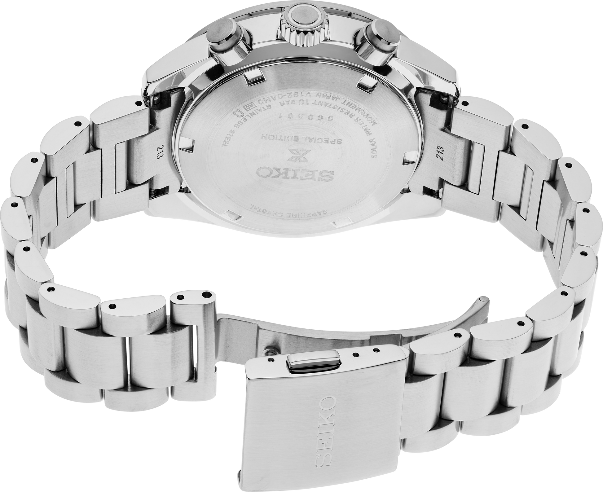 Seiko Speedtimer Solar Chronograph Watch SSC929