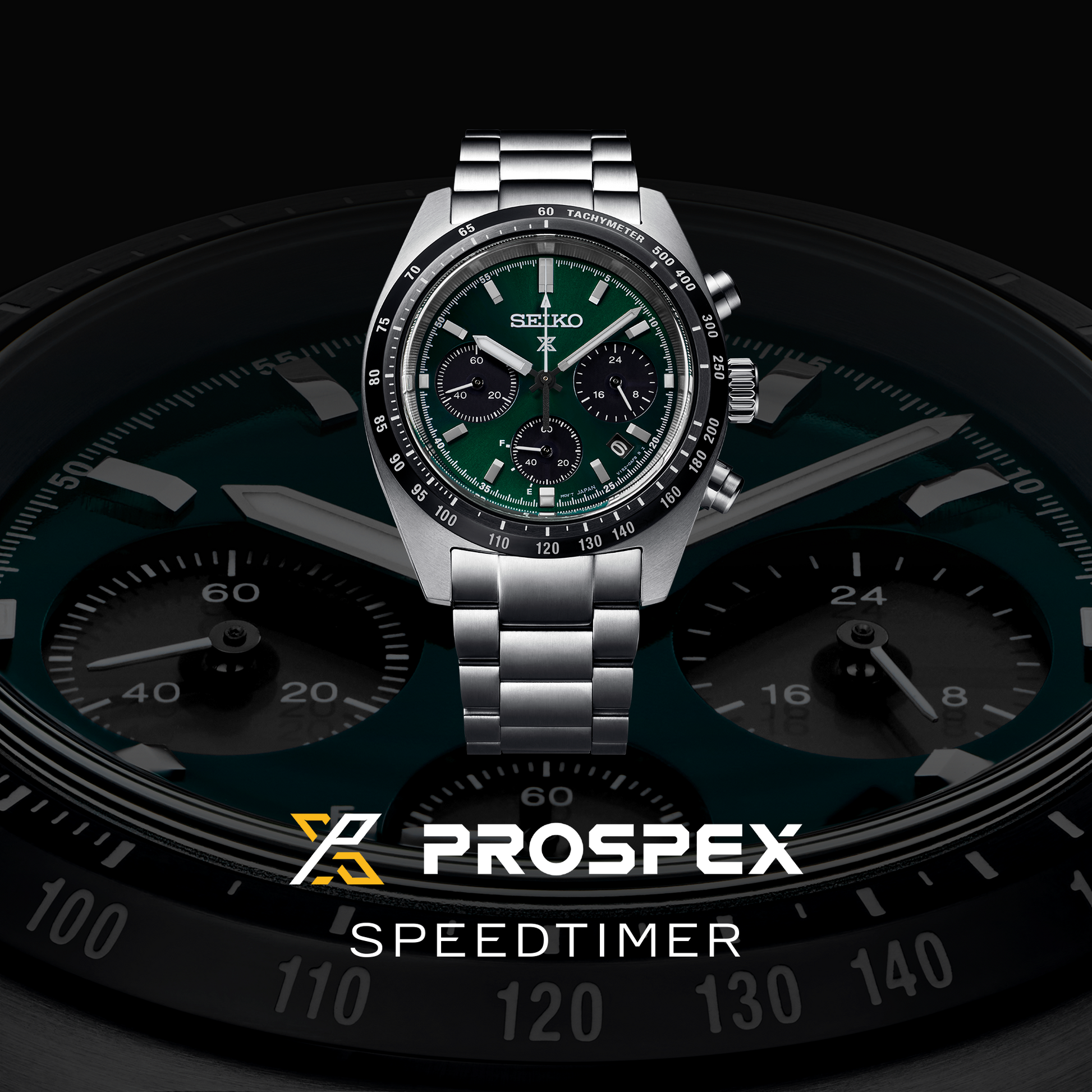 Seiko Speedtimer Solar Chronograph Watch SSC933